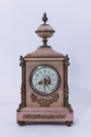 F72580: JAPY FRERES French Bronze & Marble Mantle 