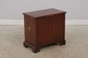 72603: HENKEL HARRIS Cherry 4 Drawer Chairside Che
