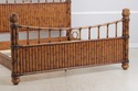 72639: TOMMY BAHAMA Carved Bamboo King Size Bed