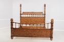 72639: TOMMY BAHAMA Carved Bamboo King Size Bed