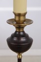 F72640: Pair VISUAL COMFORT Brass Base Candlestick
