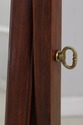 72642: HENKEL HARRIS Mahogany Cheval Standing Dres