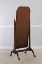 72642: HENKEL HARRIS Mahogany Cheval Standing Dres