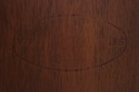 72642: HENKEL HARRIS Mahogany Cheval Standing Dres