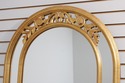 72646: UTTERMOST Gold Gilt Hollywood Regency Dome 