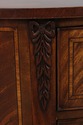 L72650: COUNCILL CRAFTSMAN Inlaid Mahogany Demilun