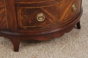 L72650: COUNCILL CRAFTSMAN Inlaid Mahogany Demilun