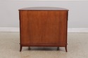 L72650: COUNCILL CRAFTSMAN Inlaid Mahogany Demilun