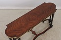 L72659: THEODORE ALEXANDER Mahogany Inlaid Console
