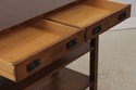 72663: STICKLEY Mission Oak 2 Drawer Server Consol