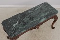 L72668: ARDLEY HALL Marble Top Lion Mask Table