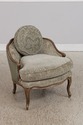 72672: Louis XV Style 3 Piece Upholstered Chaise L