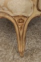 72675: Pair Damask Upholstered French Louis XV Ber