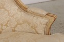 72675: Pair Damask Upholstered French Louis XV Ber