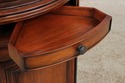 F72685: THEODORE ALEXANDER Curved Mahogany Corner 