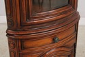 F72685: THEODORE ALEXANDER Curved Mahogany Corner 