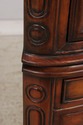 F72685: THEODORE ALEXANDER Curved Mahogany Corner 