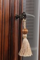 F72685: THEODORE ALEXANDER Curved Mahogany Corner 