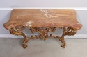 72688: Outstanding French Paint Decorated Marble T