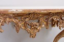 72688: Outstanding French Paint Decorated Marble T