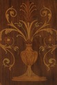 L72691: KARGES Walnut Inlaid 1 Drawer Server Cabin