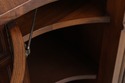 L72691: KARGES Walnut Inlaid 1 Drawer Server Cabin