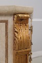 L72690: Neoclassical Tessallated Stone Top French 
