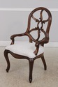 L72703: Set of 6 HENREDON Pierced Back Dining Room