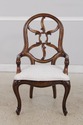 L72703: Set of 6 HENREDON Pierced Back Dining Room