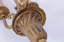 F72708: Vintage Marble & Brass 3 Light Table Bouil