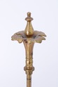 F72708: Vintage Marble & Brass 3 Light Table Bouil