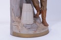 F72709: Royal Dux Bohemia Peasant Boy Pottery Figu