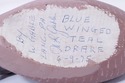F72716: WILLIAM GABLE Blue Winged Drake Duck Decoy