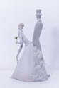 LF72717: LLADRO Porcelain Tall Figure Of Man & Wom