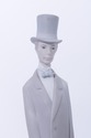 LF72717: LLADRO Porcelain Tall Figure Of Man & Wom