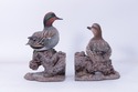 F72718: Pair MA HAI FENG Duck Bookends