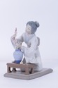 F72719: LLADRO no.4840 Japanese Girl Decorating