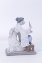 F72719: LLADRO no.4840 Japanese Girl Decorating