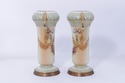LF72721: Pair Art Nouveau Art Deco Robert Hanke Po
