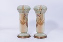 LF72721: Pair Art Nouveau Art Deco Robert Hanke Po