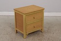 72728: Pair LEXINGTON Henry Link Wicker Nightstand