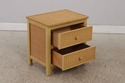 72728: Pair LEXINGTON Henry Link Wicker Nightstand