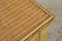 72728: Pair LEXINGTON Henry Link Wicker Nightstand