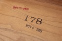 72743: STICKLEY Cherry 2 Door Server Cabinet