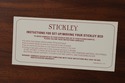 72748: STICKLEY Queen Size Antiquities St Croix Po