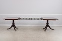 L72769: HENREDON Banded Mahogany Dining Room Table