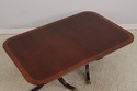 L72769: HENREDON Banded Mahogany Dining Room Table