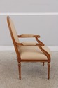 72788: Pair French Louis XVI Fauteuil Open Armchai