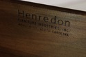 72803: HENREDON Campaign Style Oak Bedroom Armoire
