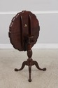 72809: HENKEL HARRIS Mahogany Pie Crust Tilt Top T